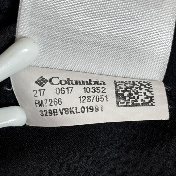 Columbia PFG Tamiami II Shirt Men's XL Black Omni-Shade Vented Fishing Pockets - Picture 9 of 9